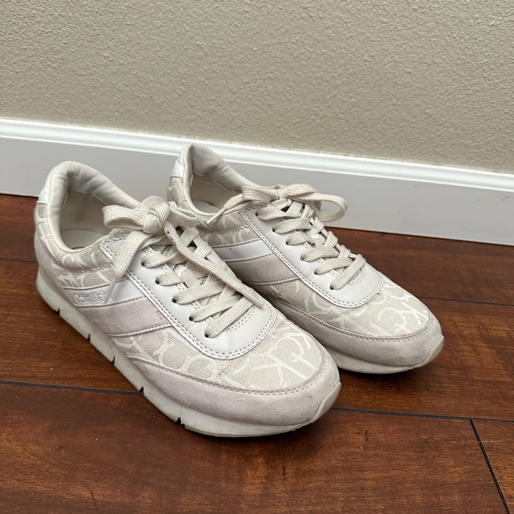 Calvin Klein Cream/Beige Sneakers